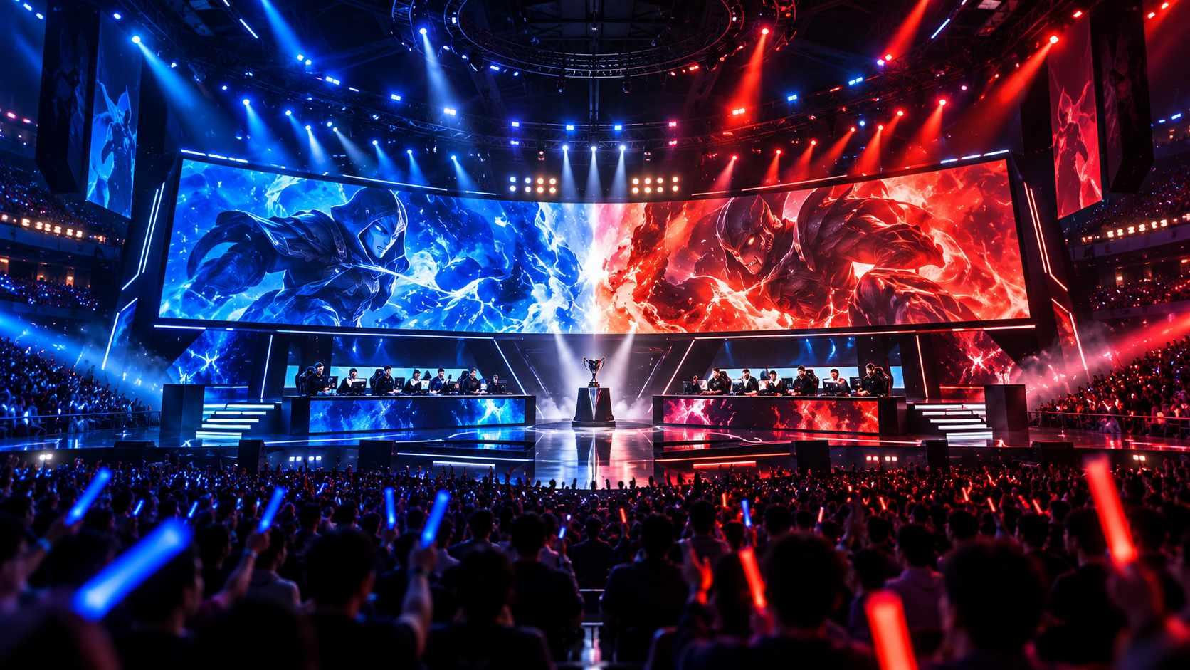 Broadcast and esports control environment